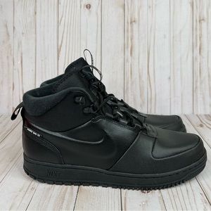 Nike Path Winter Men’s Size 11 High Top Black Sneaker Leather Boots BQ4223-001